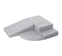 JungleDove Indoor Soft Play Equipment for Toddlers - Blocchi per Bambini in Schiuma Set - 4 Pezzi Pelle PU Set da Gioco Blocchi Morbidi per Bambini