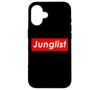 Junglist Drum and Bass EDM Jungle Music DJ Mix Junglist Custodia per iPhone 16