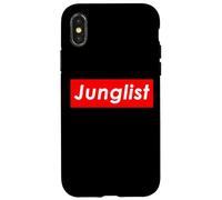 Junglist Drum and Bass EDM Jungle Music DJ Mix Junglist Custodia per iPhone X/XS