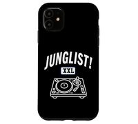 Junglist Music Drum And Bass Dance Rave Jungle DJ Giradischi Custodia per iPhone 11