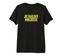 Junglist Soldier Drum & Bass Jungle Maglietta Premium