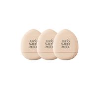 [JUNGSAEMMOOL OFFICIAL] Skinny Tap Puff (3 pezzi) | Sbuffo per le dita | Mini spugnetta per trucco | Marca coreana del trucco