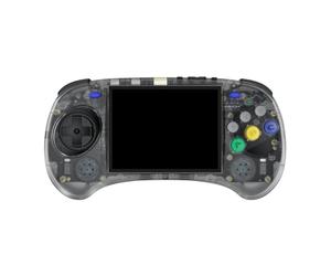 Junguluy Console di Gioco Portatile RG ARC-S Operativo Linux IPS 4 Pollici Design Sei Pulsanti Lettori Video Retrò Compatibile con Gestione con Cavo A