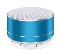 Junguluy Mini altoparlante bluetooth A10 mini altoparlante portatile cannone da esterno supporto scheda TF blu