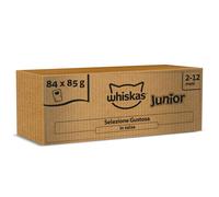 Junior Cibo Umido per Gattini in Salsa 84x85g Selezione Gustosa