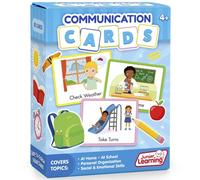 Junior Learning: Schede di comunicazione - 80 schede di pianificazione visiva, routine e attività quotidiane, supporto per l'autismo, sviluppo sociale ed emotivo, bambini 4+