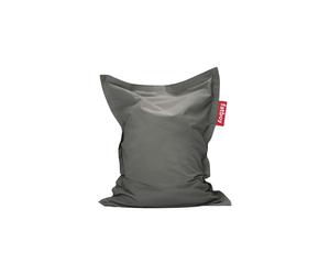 Junior Pouf in Tela Riciclata Grigio Antracite