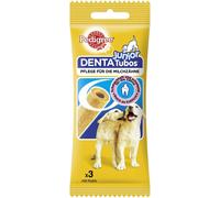 Junior Snack Dentatubos per i denti da latte ricco di calcio 54 pezzi (18 x 3