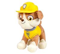 Junior Toys Rubble di Bulldog | Paw Patrol | Cucciolo di 28 cm | Peluche Animal Softwool