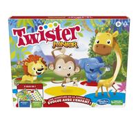Junior Twister Game, Jungle Adventure Reversible Mat, 2 Games in 1, Indoor Group