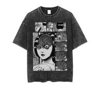 Junji Ito Collection T-Shirt Anime Print Casual Manica Corta Retro Trend T-Shirt Cosplay Clothing Tomie Kawakami T-Shirt...