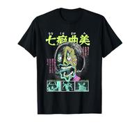 Junji Ito: Maniac Creepy Neon Face Maglietta