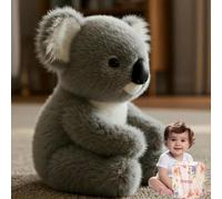 Junjie The Koaly Supporto emotivo Guarigione su richiesta Peluche Animale farcito Ottieni un abbraccio Koala Orso Calma Sollievo dallo stress Koala per l'ansia Sleep Buddy Realistico Animali domestici