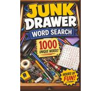 Junk Drawer Word Search: 50 Entertaining Puzzles Filled with Everyday Objects, Tools, Gadgets, and Household Finds
