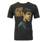 Junk Food Clothing Nero Star Trek T-shirt a maniche corte Uomini