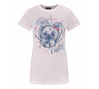 Junk Food Clothing Rosa Dog T-shirt a maniche corte Donne