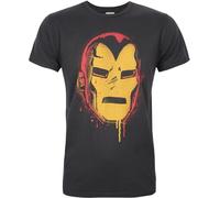 Junk Food - Maglietta "Face" da uomo NS5529 (S) (Nero)