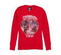 Junk Food Maglietta Rudolph Manica Lunga Donna (NS8431)