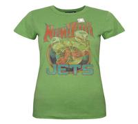 Junk Food New York Jets Maglietta NFL (National Football League) Donna (NS5841)