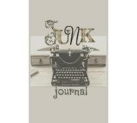 Junk Journal: Blank Vintage Theme | 5.5 x 8.5 in | 120 pg Scrapbooking Diary | Collage Art | Vintage Inspired Mixed Media Memory Keeper