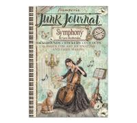 Stamperia - Junk Journal Stickers, Cut-Outs, and Backgrounds for Scrapbooks, Albums, Card Making, Bullet Journalling and More, Perfect for Hobbies, Crafts, and Gifting (Symphony)