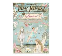 Stamperia - Junk Journal Stickers, Cut-Outs, and Backgrounds for Scrapbooks, Albums, Card Making, Bullet Journalling and More, Perfect for Hobbies, Crafts, and Gifting (Wonderland)