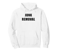 Junk Removal - Professional Staff & Volunteer Uniform Felpa con Cappuccio