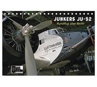Junkers Ju-52 Rundflug über Berlin (Tischkalender 2026 DIN A5 quer), CALVENDO Monatskalender: Analoge Fotografie. Die Junkers Ju-52 - ein Veteran und ... der Luftfahrt bei einem Rundflug über Berlin.