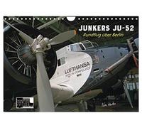 Junkers Ju-52 Rundflug über Berlin (Wandkalender 2026 DIN A4 quer), CALVENDO Monatskalender: Analoge Fotografie. Die Junkers Ju-52 - ein Veteran und ... der Luftfahrt bei einem Rundflug über Berlin.
