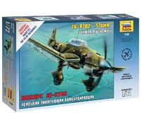Junkers Ju-87 B2 German Dive Bomber 1:72 Plastic Model Kit 7306 ZVEZDA