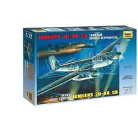 ZVEZDA 1/72 HEAVY NIGHT FIGHTER JUNKERS JU-88 G6