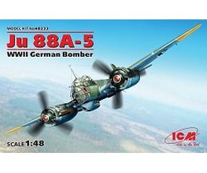 Junkers Ju 88A-5 WWII German Bomber 1:48 ICM48232 - icm modellismo