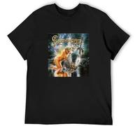 JUNKOU Graveworm As The Angels Reach The Beauty Men T-Shirt Printed Camiseta Tee Top Black M