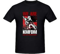 JUNKOU KMFDM We Are KMFDM Men Tee Shirts Black L