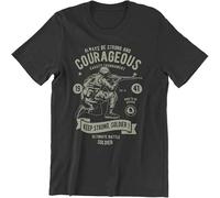 JUNKOU Men's Yuori On Ice Interesting T Shirt Short Sleeve Comfortable Round Neck Tee O Neck Tee Black L