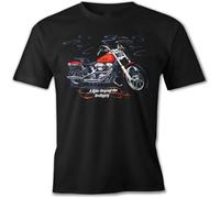 JUNKOU Motorcycle Ride Extraordinary T Shirt WOT Shirt Mens T Shirt Unisex Tops Black XL
