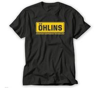 JUNKOU Ohlins Vintage T Shirt Tee Shock Suspension T Shirt Black XXL