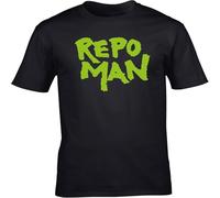 JUNKOU Repo Man Unisex Short Sleeve t-Shirt Black XXL