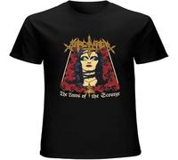 JUNKOU Sarcofago The Laws of Scourge Men's T-Shirt Unisex Tee Casual Graphic Tops Black M