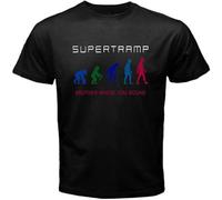 JUNKOU Supertramp Brother Where You Bound Men's T Shirt Black M