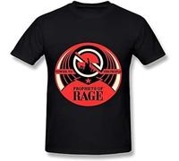 JUNKOU T Shirt for Men Prophets of Rage Make America Rage Again Tour 2016 Black 3XL