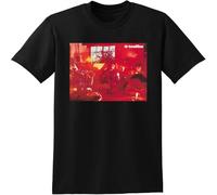 JUNKOU Traffic T Shirt mr Fantasy Vinyl Mens Casual Graphic Tops Black XL