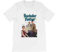 JUNKOU Tribute to The Retro Style of The Single Father Baby Boomers Let The Beaver Vintage Gift White S