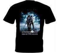 JUNKOU Underworld Rise of The Lycans V1 T Shirt Movie Poster Black M