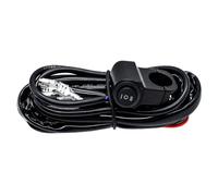 JUNNASALIKER ATV Auto LED Lavoro Luce Fendinebbia Filo Cablaggio Moto Fari Faretti Cavo di Alimentazione On Off