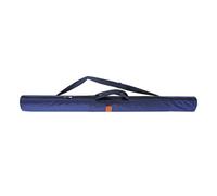 JUNNASALIKER Borsa per canna da pesca all'aperto, per riporre canne da pesca, organizer pieghevole, in tela, facile da usare, 1,2 m, blu, 18 cm