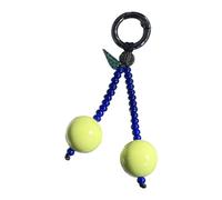 JUNNASALIKER Ciondolo a forma di ciliegie con perline colorate, accessorio per donne alla moda che cercano un tocco unico su oggetti di tutti i giorni