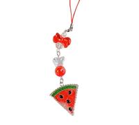 JUNNASALIKER Elegante ciondolo a forma di telefono con ciondolo a forma di telefono, accessorio decorativo per zaini, portafogli