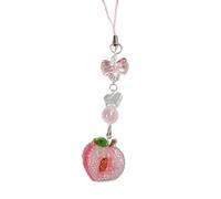 JUNNASALIKER Elegante ciondolo a forma di telefono con ciondolo a forma di telefono, accessorio decorativo per zaini, portafogli