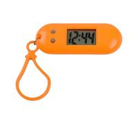 JUNNASALIKER Portachiavi a LED facile da leggere, orologio da tasca in miniatura, orologio digitale per studenti e viaggiatori, B